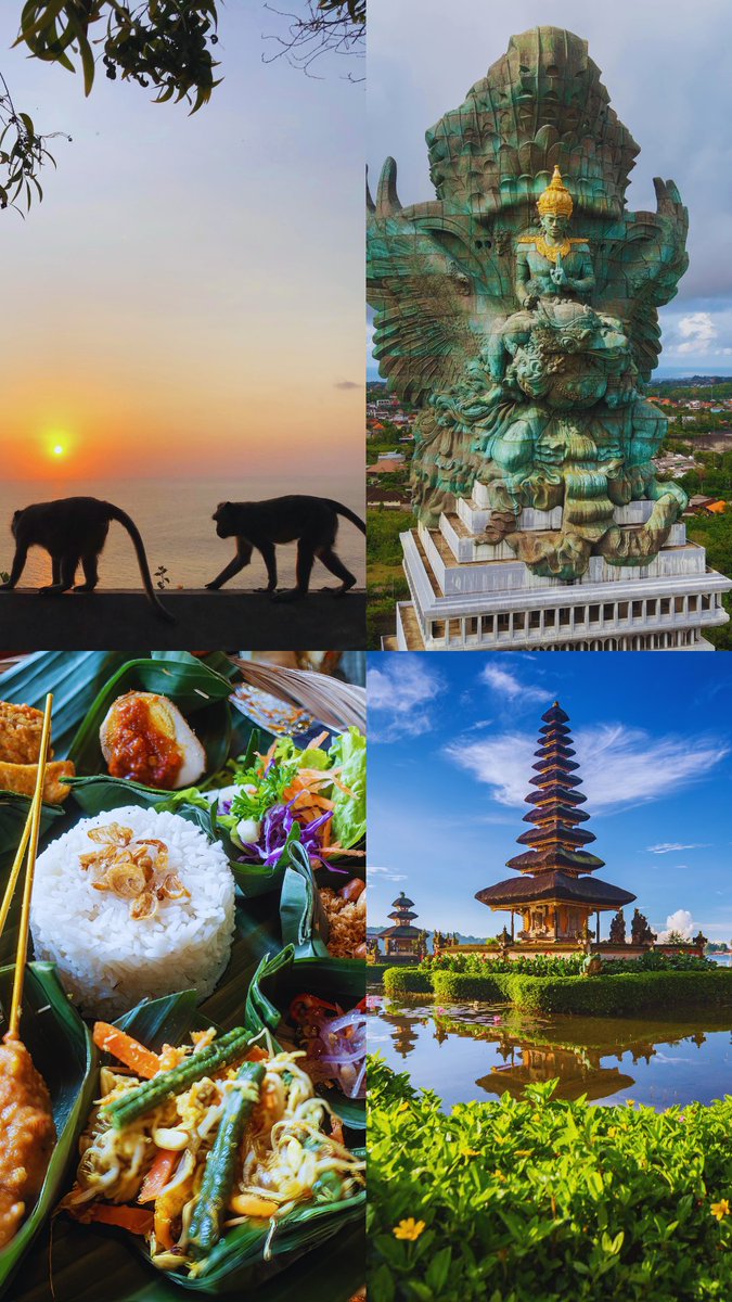 solterosxmundo's tweet image. Bali es ese paraíso donde templos, selva y mar se mezclan 🌴✨
Si necesitas una señal para viajar… es esta.📍 Indonesia 🇮🇩
Ubud, Uluwatu, Nusa Penida y templos sagrados que impresionan
Surf, cultura y atardeceres inolvidables.🧘‍♂️#Bali

Descubre verano --&amp;gt;
solterosporelmundo.es/verano/