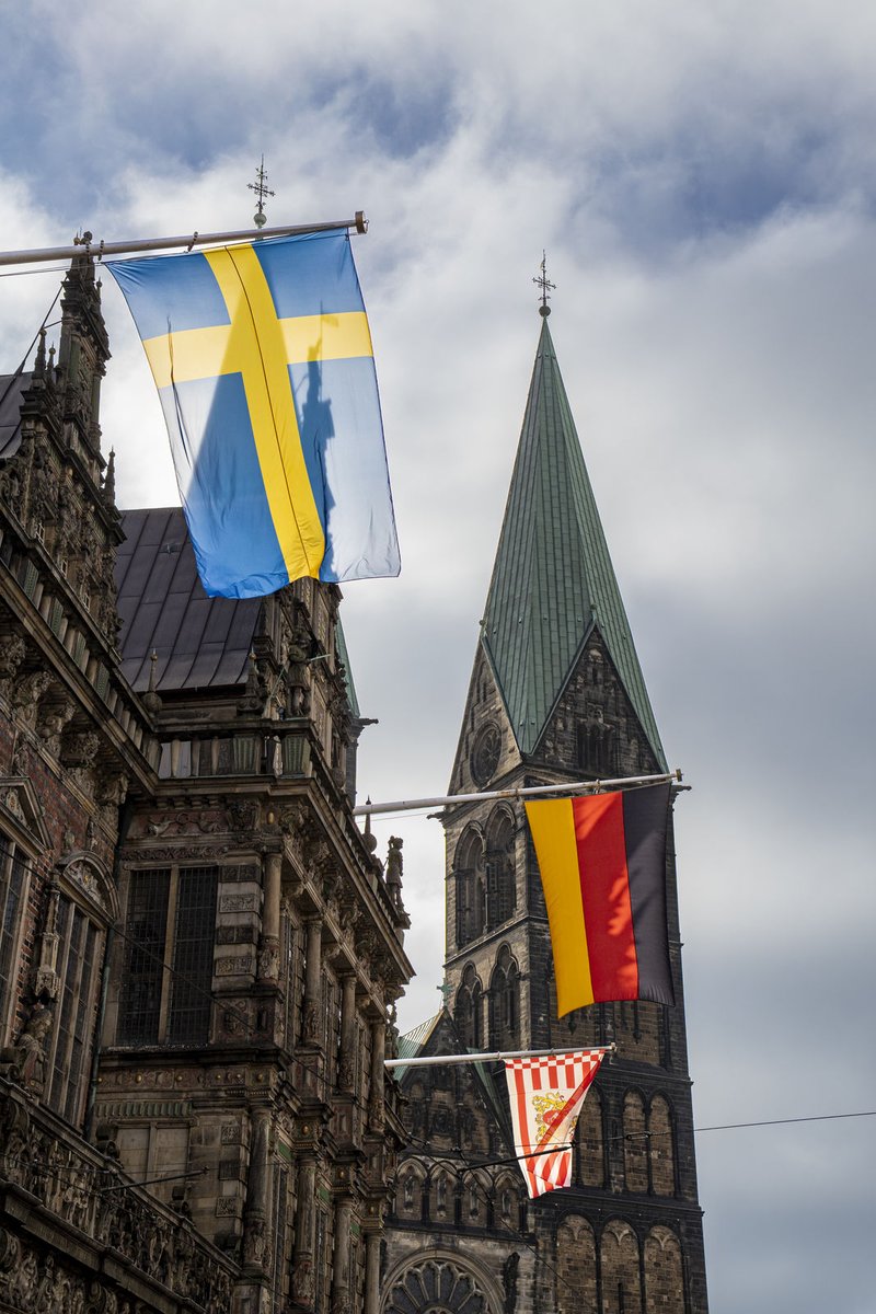 Swebotschaft's tweet image. Antrittsbesuch in #Bremen! Schweden &amp;amp; die Hansestadt sind starke Partner in vielen Bereichen, davon zeugt das volle Programm zwischen Jazz, wirtschaftlicher Zusammenarbeit &amp;amp; politischem Austausch. Danke für den herzlichen Empfang!
📸: Benedikt Westphal