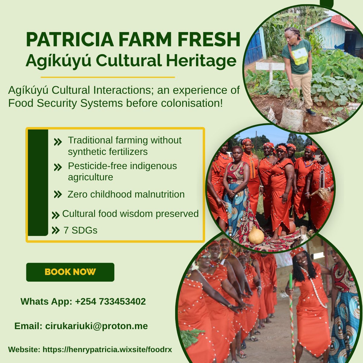 Patricia Farm fresh is in the market.
What do you need from the farm?
Book👇🏾