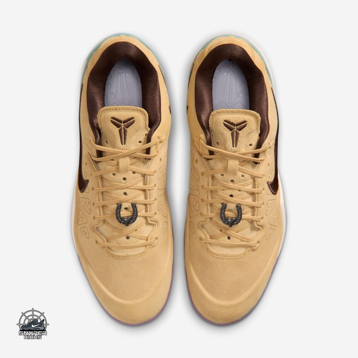 SnyperKicks's tweet image. Nike Kobe 8 EXT Protro "Siempre Hermanos"
Colorway: Light Orewood Brown/Baroque Brown/Summit White/Red Stardust/Ocean Cube/Metallic Dark Grey
Style Number: 
Release Date: April 24, 2026
Price: $200
#SiempreHermanos #nike #kobe #protro