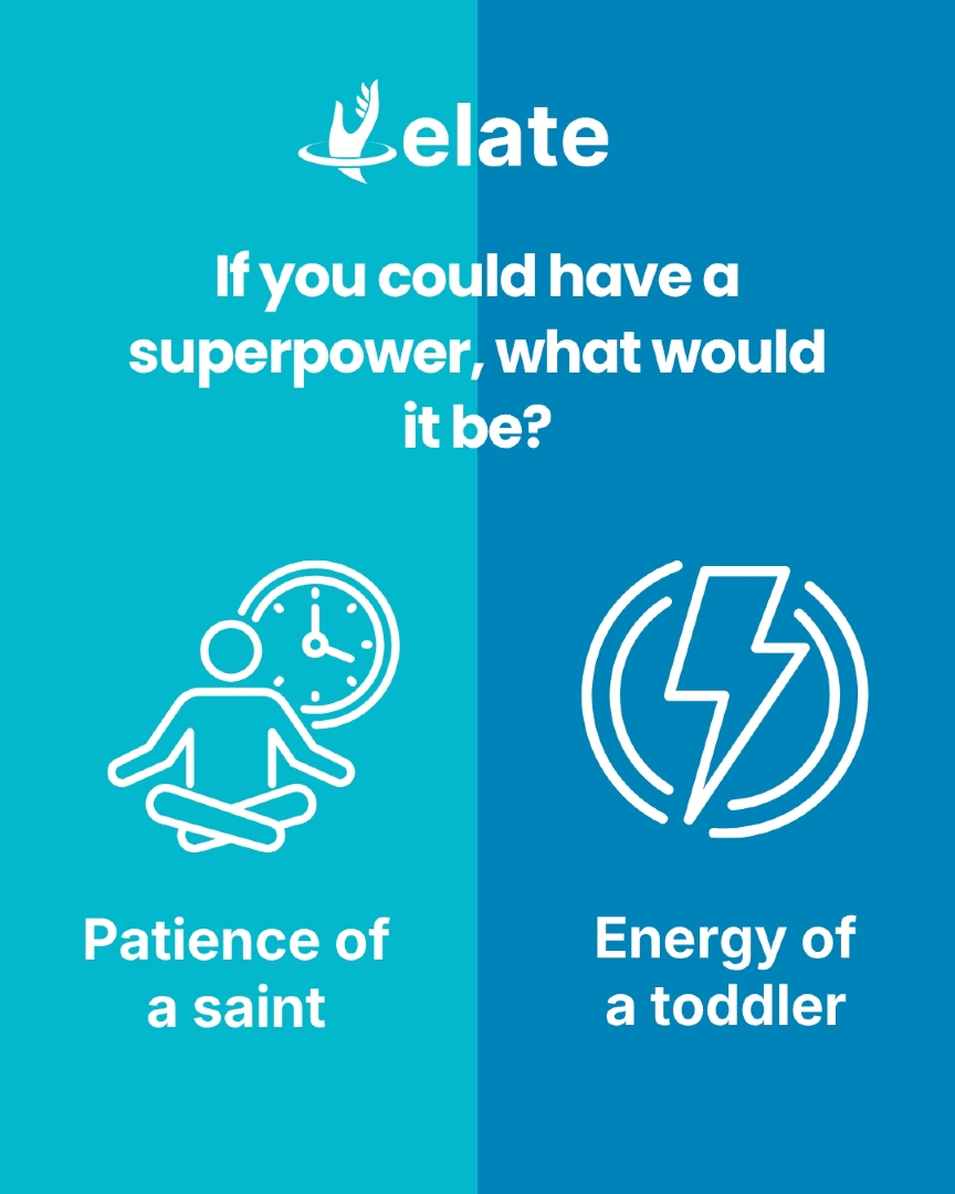 elateUK's tweet photo. If you could choose just one superpower, what would it be? โก๏ธWe all have those days where we could use a little extra help. We want to know which one youโd pick!
Comment your vote below! ๐
๐ง Patience of a saint
๐โโ๏ธ Energy of a toddler
#ElateUK #CommunityPoll https://t.co/dViEIHrOwD