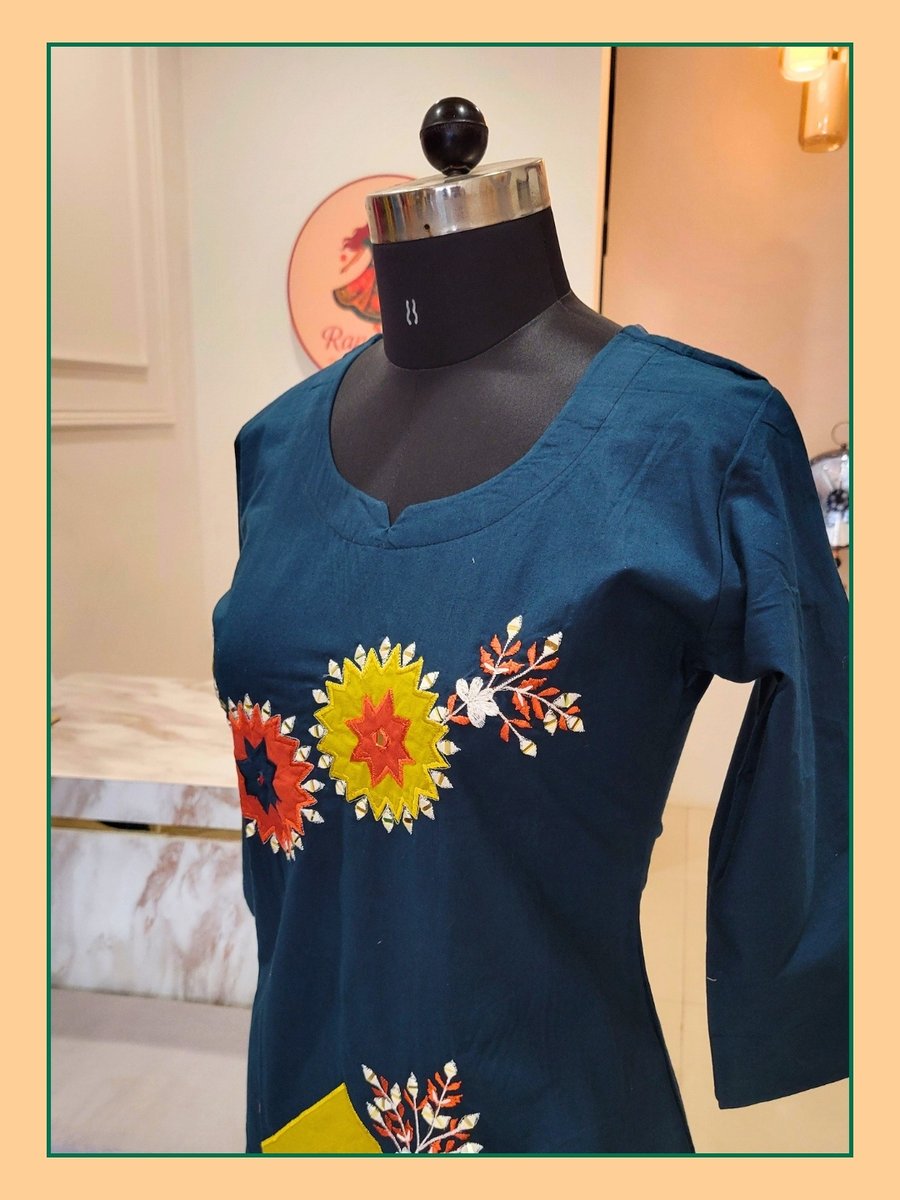 RangRataa's tweet image. Elegant in every thread 💙✨

Beautiful floral embroidery, timeless style, and all-day comfort—your perfect everyday kurti is here 🌸

🛍️ Shop now
📍 Shop No. 2, La Prisma Market Complex, Zirakpur
📞 7028102555
#RangRataa #NewCollection #KurtiLove #EthnicWear #ShopNow