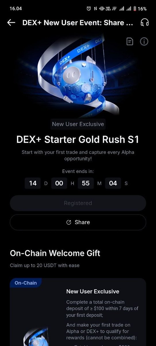 s0766171028556's tweet image. UID: 46341280
#MEXC📷 #DEX #Trading #GoldRush #MEXC0Fee📷