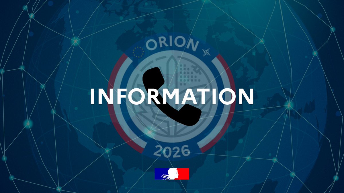 Image de Préfet de l'Yonne - 📞#ORION26 I Dans le cadre de cet exercice, merci de ne pas saturer les lignes d’urgence pour signal