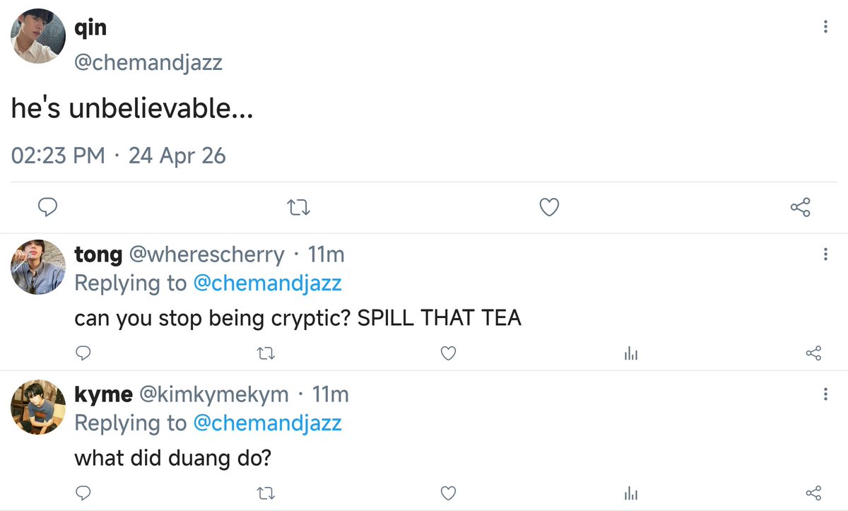 nabiwrtsnreads's tweet image. a #duangqin mini one-tweet au: