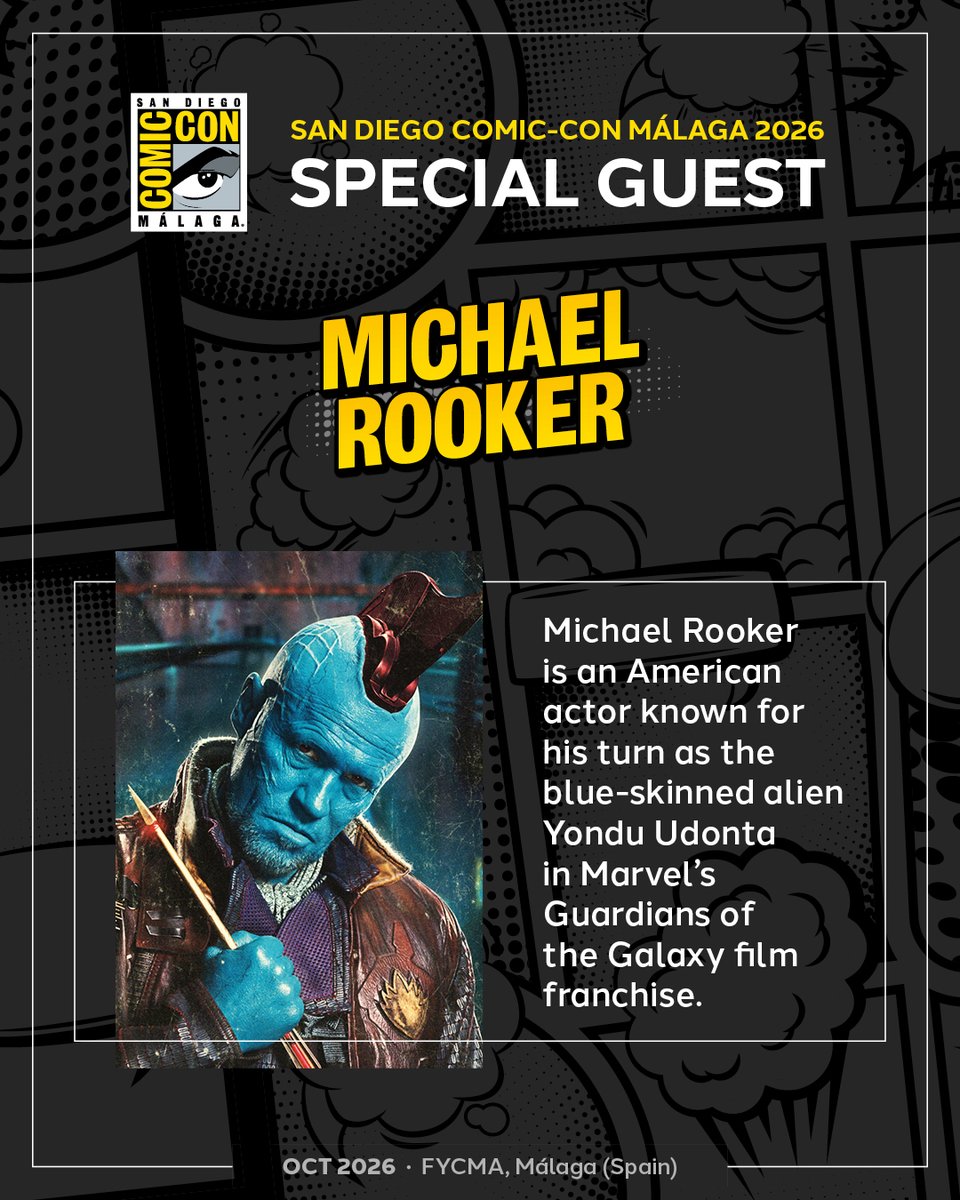 San Diego Comic-Con Málaga tweet media