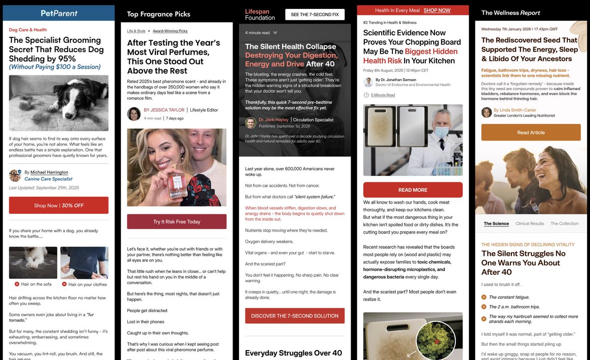 Most brands optimise the PDP and stop there. Hero, images, objections, variant UX.

The actual unlock sits in the layers beyond. A good advertorial lifts CVR, lifts AOV, and drops CPMs at the same time. One layer, three compounding effects and CAC drops more than any of them