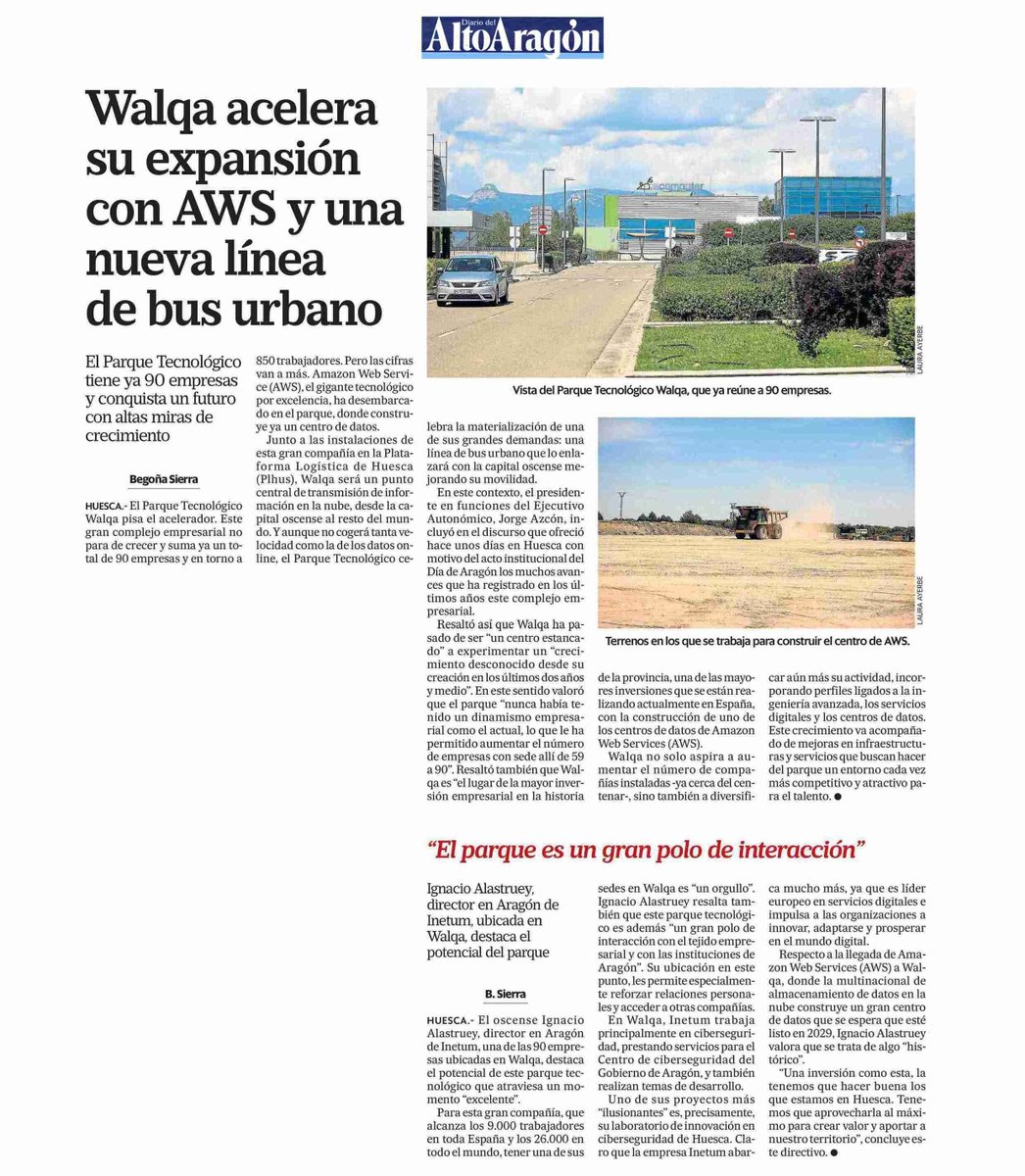 Parque Tecnológico Walqa tweet media