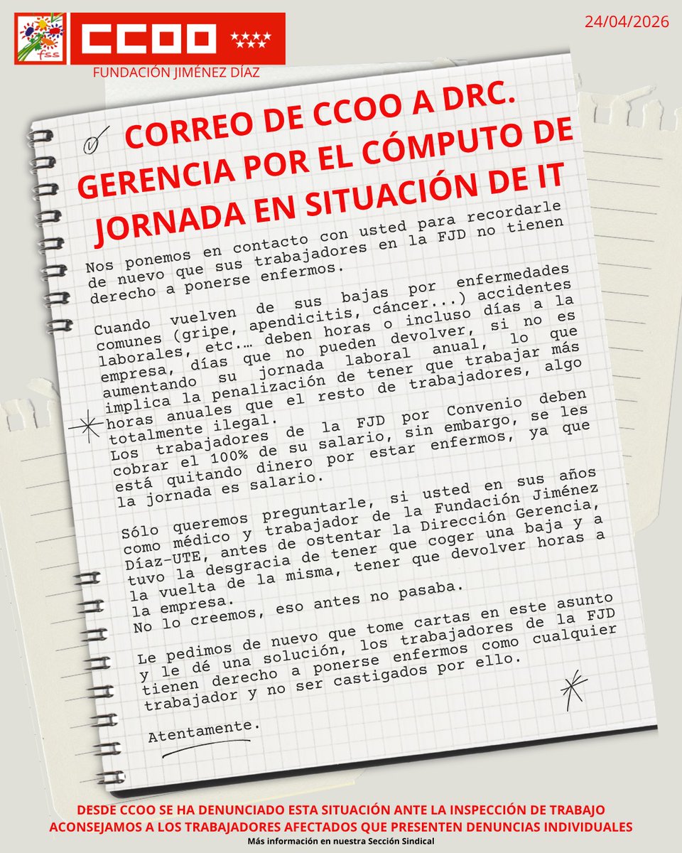 CCOO FJD tweet media