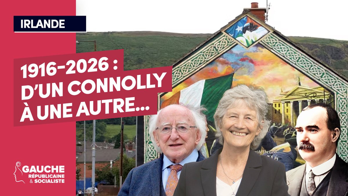 Gauche_RS's tweet photo. 🇮🇪110 après l’insurrection de «Pâques 1916» d’un Connolly à une autre🇮🇪
👉 https://t.co/TsqTI30Z54
@Fred_Faravel revient pour les 110 ans de la révolution irlandaise sur les enjeux d'une #Irlande en quête d'unité, 6 mois après l'élection de Catherine #Connolly.
#EasterRising https://t.co/3mkd5hcFQX