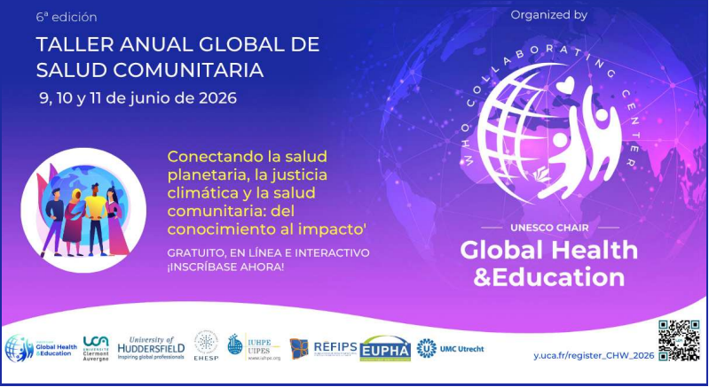 FundacionEDEX's tweet photo. 3 días de taller para explorar los vínculos entre la salud planetaria, la salud y el bienestar de las comunidades. Más información: More information
https://t.co/Ig6mB5DCfB  @UNESCOchairGHE https://t.co/lTrIrYc1Q8