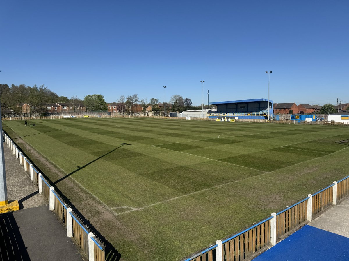 AthertonLRFC's tweet image. Our ground glowing in the sunshine ahead of tomorrows play off semi final ☀️ 

#OneOfAKind