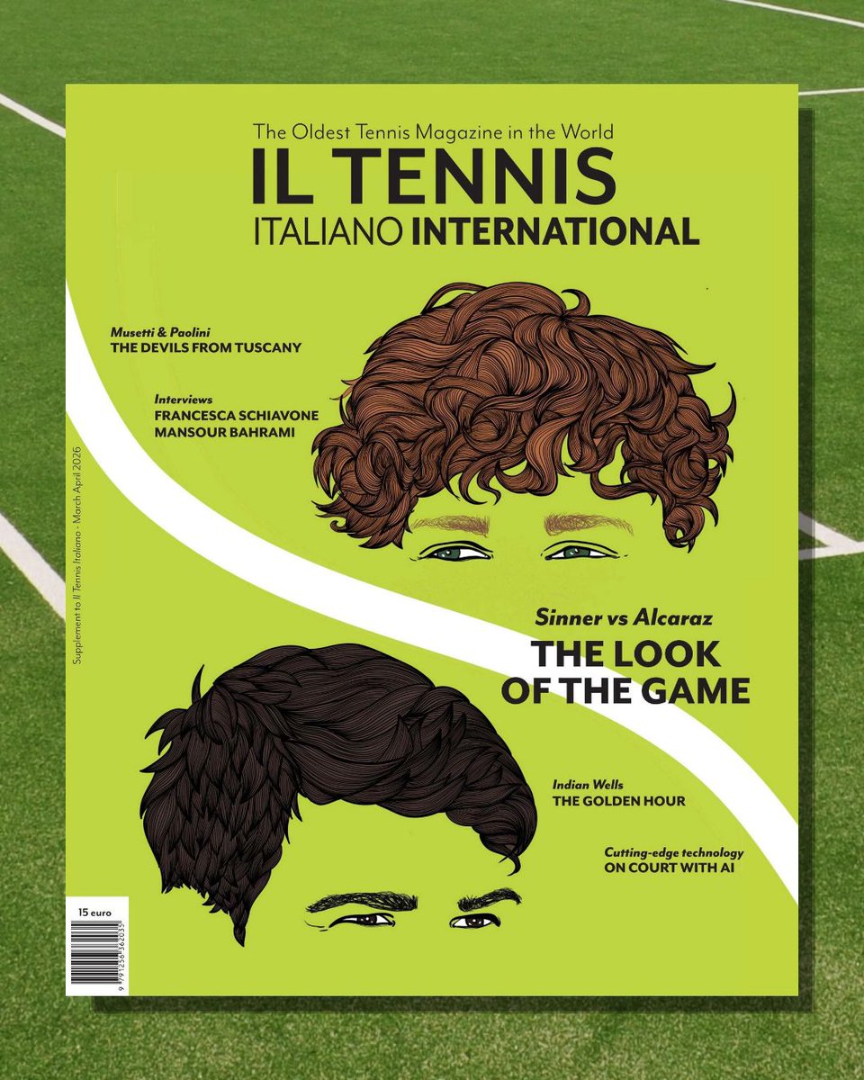 Here it is! The first issue of *Il Tennis Italiano International* is finally available. Purchase a digital copy at this link
tennisitaliano.it/prodotto/il-te…
<a href="/atpplayers/">ATP World Tour</a> <a href="/ATPComms/">ATP Communications</a> <a href="/atptour/">ATP Tour</a> <a href="/WTA/">wta</a> <a href="/marzoTennis/">Gerry Marzorati</a> <a href="/Ringham7/">Richard Ingham Evans</a> <a href="/tennisgallery/">The Tennis Gallery</a> <a href="/ITFTennis/">ITF</a>