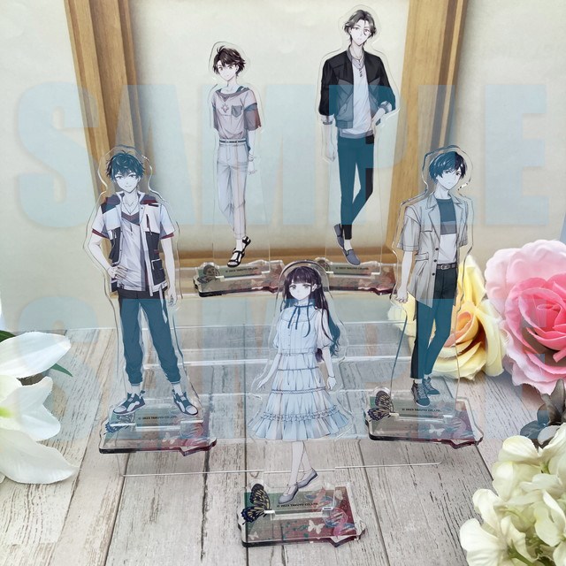 stellaworth's tweet photo. ＼✨明日から✨／
店舗移転リニューアルオープン3周年記念🎉
「DistortedCode -生者の残り香-」オリジナルグッズ

💎アクリルスタンド 私服ver.
💎ミニブロマイドセット

🎀店頭・通販
予約期間：4/25～5/17
発売日：6/27

※完全受注生産商品となります

https://t.co/4AcINco4t3
#ディストコ https://t.co/YhJiCRIsUk