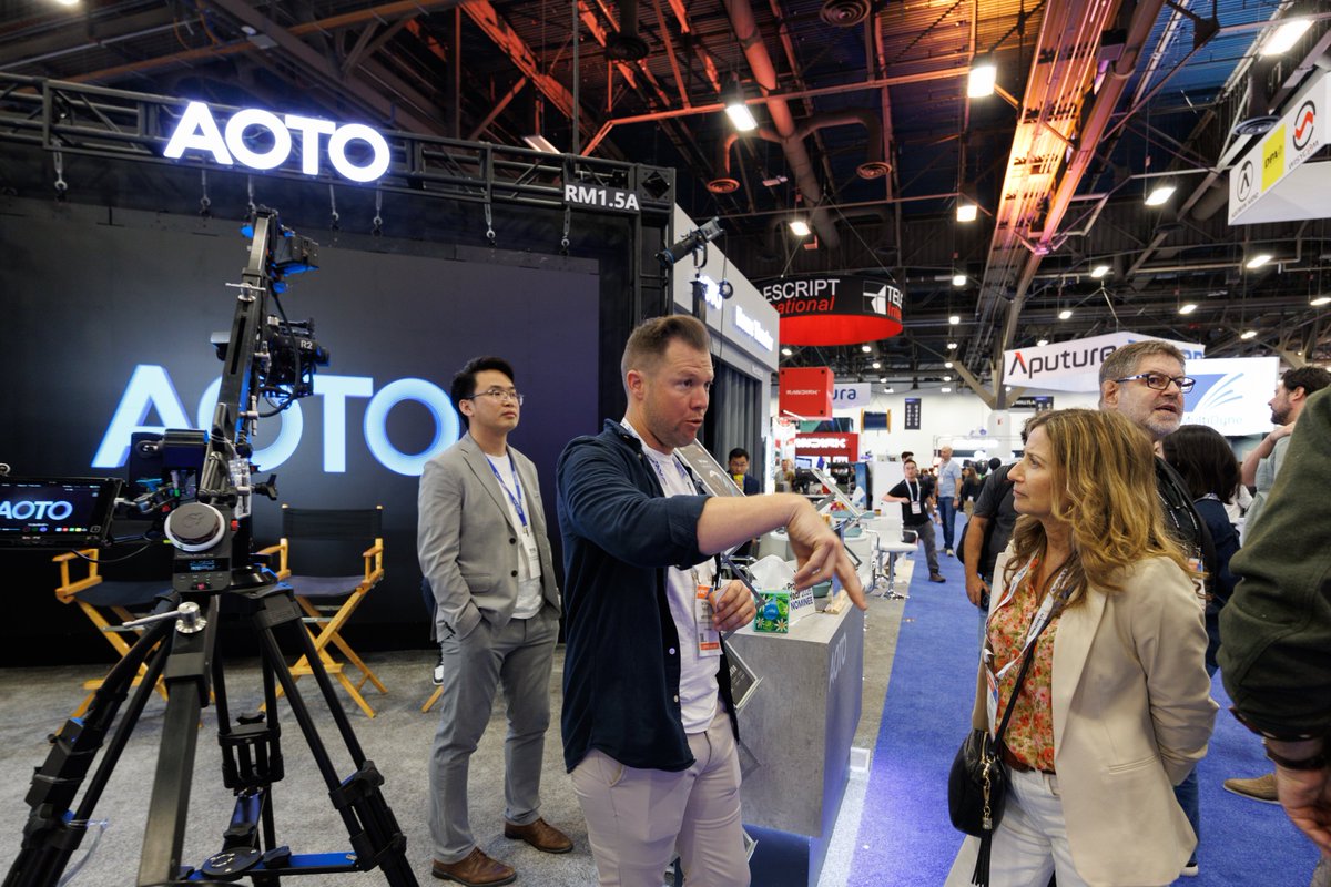 AOTOElectronics's tweet image. #NABShow2026 wrapped.
At Booth C4230, we showcased how LED is moving beyond display — into the content creation process.
From virtual production to AI-powered live streaming, rental solutions and digital cinema.

en.aoto.com/marketing-even…
#AOTO #VirtualProduction #LEDDisplay