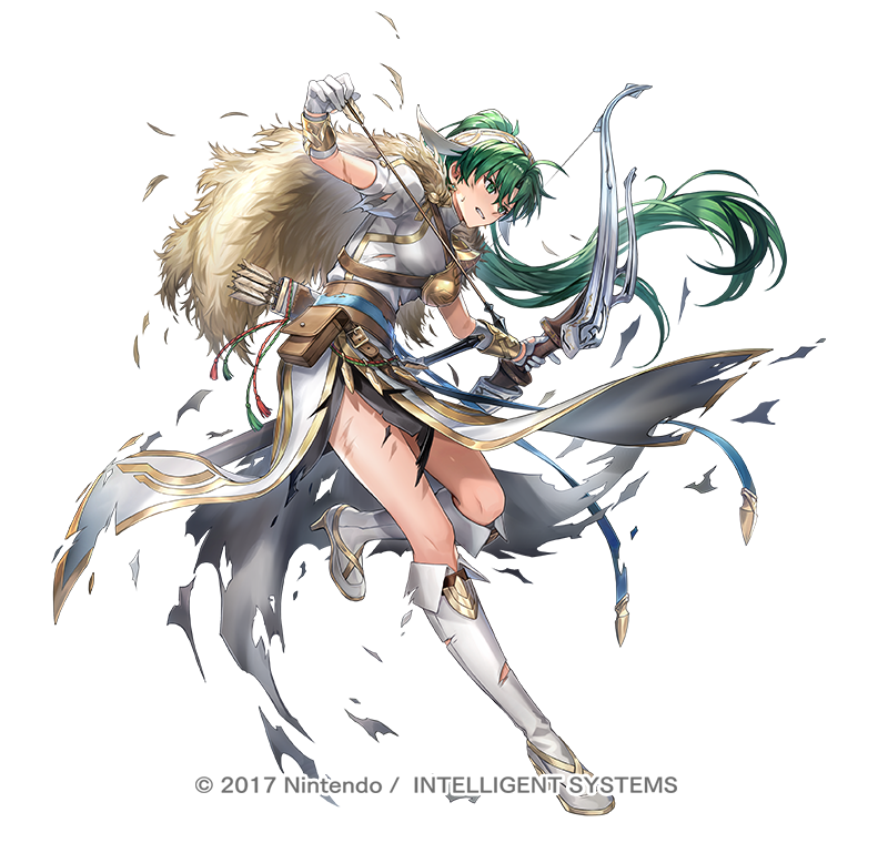 【お知らせ】
「ファイアーエムブレム ヒーローズ」より「風の公女 リン」のイラストを担当させて頂きました。
どうぞよろしくお願い致します！
#FEヒーローズ　#FEH