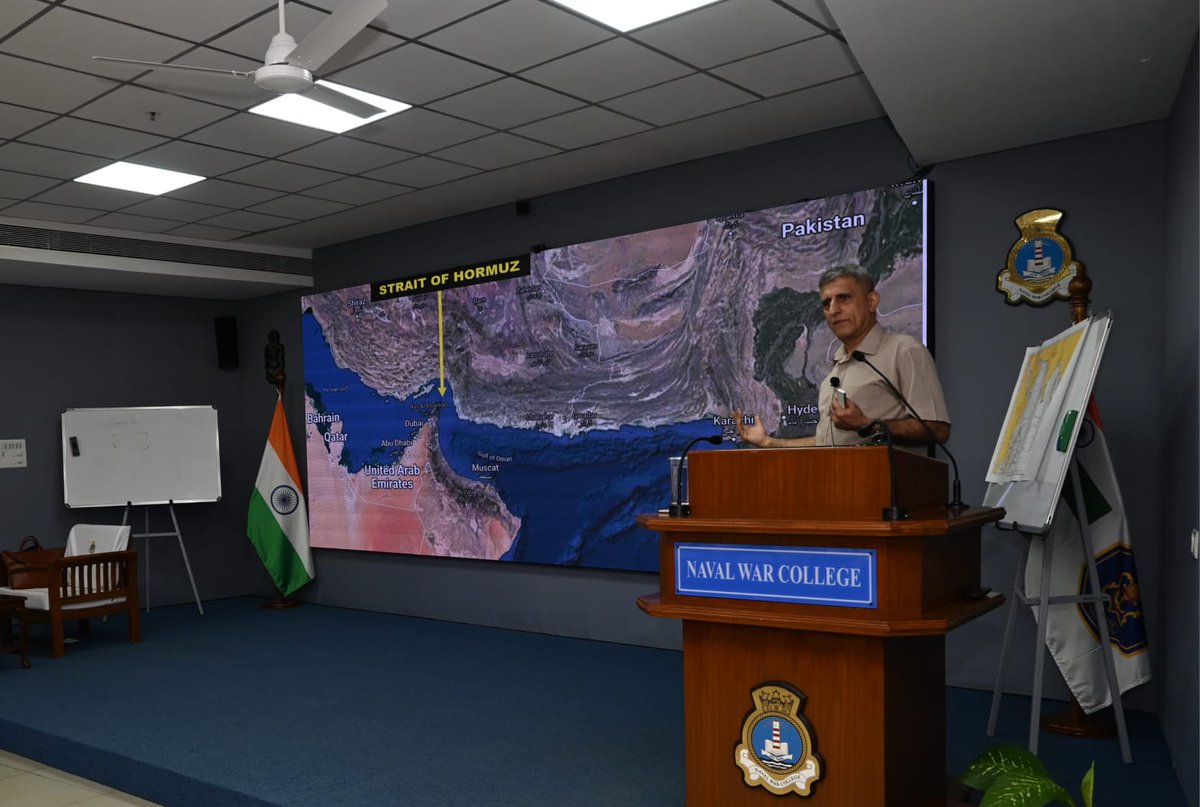 InNwc's tweet image. Three-day Strategic Orientation Capsule for select Army officers concluded at #InNWC, Goa. The capsule offered focused insights into maritime strategy, Indo-Pacific dynamics, and the Indian Navy’s role in shaping national security outcomes, while fostering a shared understanding