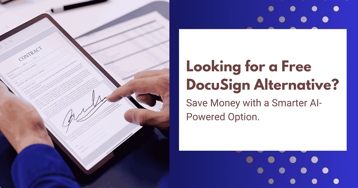 indigoesign's tweet image. Still paying for DocuSign? 💸 
There’s a smarter way.
✔️ Free plan (5 docs/month)
✔️ AI document review
✔️ No install — fully online
Save money. Sign smarter.
👉 indigoesign.com/looking-for-a-…
#DocuSignAlternative #eSignature #SaaS #Startups #SmallBusiness #AI #Productivity #LegalTech