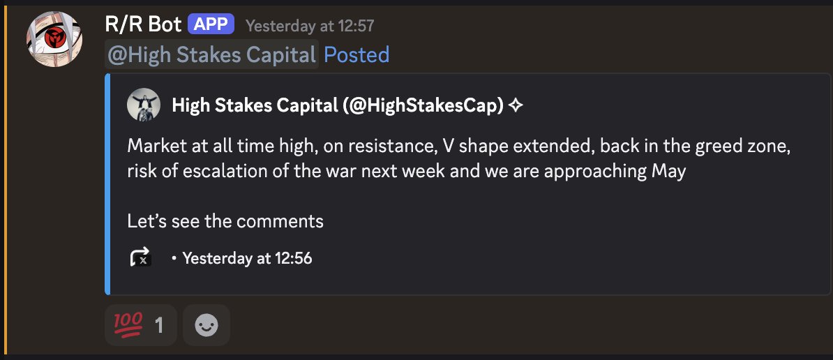 High Stakes Capital For Everyone tweet media