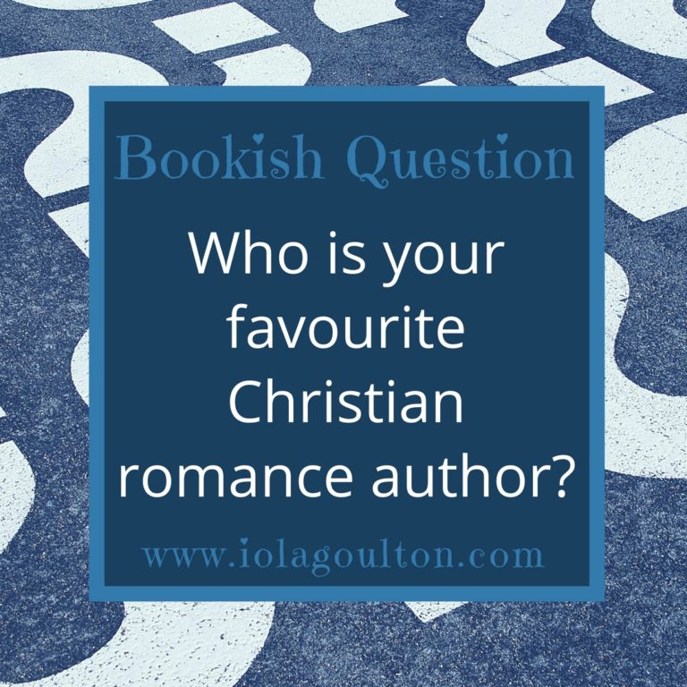 IolaGoulton's tweet image. Who is your favourite Christian romance author? Yes, I know. Asking you to name your favourite Christian romance author is like asking you to choose a favourite child or grandchild. It’s impossible. But have a go! iolagoulton.com/bookish-questi…
#BookishQuestion
#BookChat