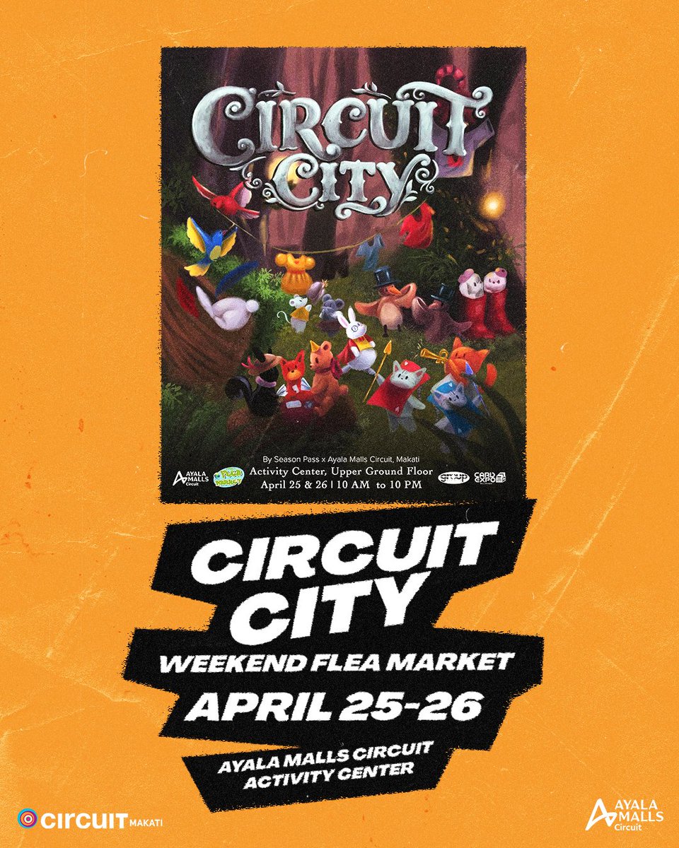 _CircuitMakati's tweet image. Plans at Circuit Makati? We’ve got you covered ✨

From live performances to markets and community fairs, there’s always something happening around the district. Drop by, explore, and make the most of your day!

#CircuitMakati #MakeItHappen #MakeItMakati