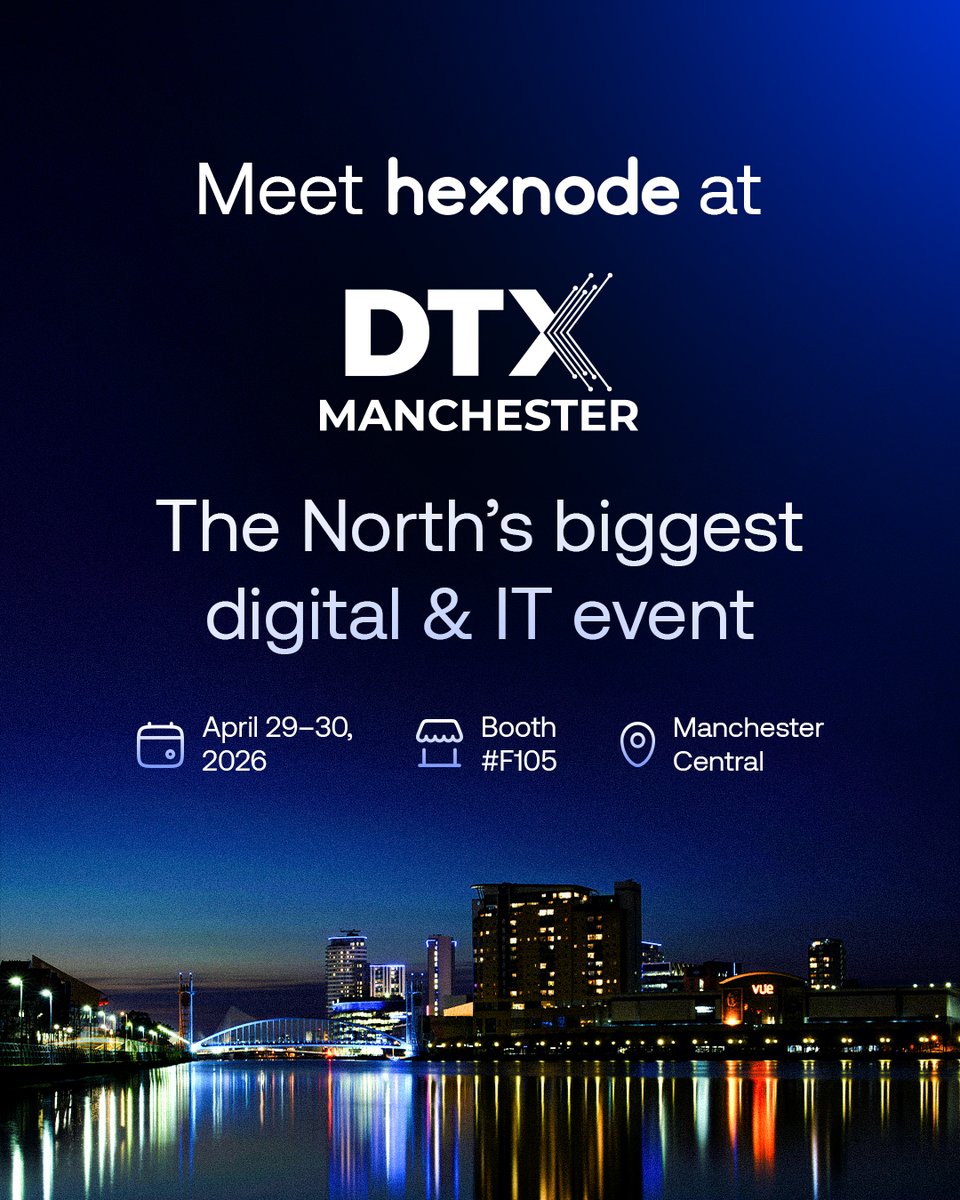 Hexnode tweet media
