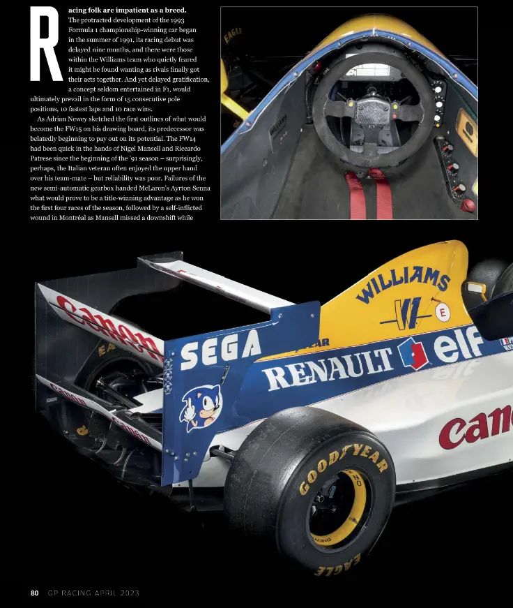 VVi_70's tweet photo. "In the small details... lies the truth thatthe noise cannot see."  FW14B
#WilliamsRacing https://t.co/pOvfgRwad0