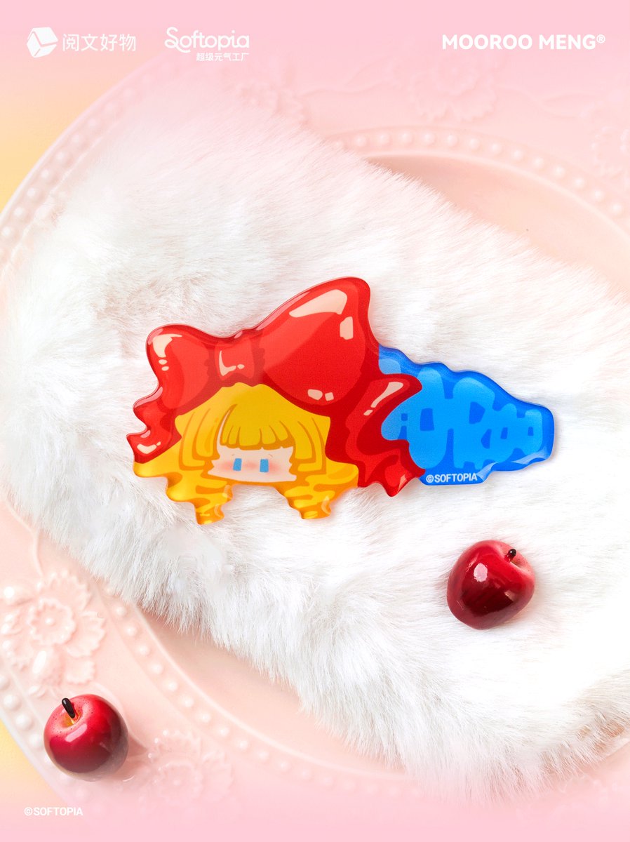 SoftopiaGlobal's tweet image. New Product Announcement｜Brighten Your Daily Mood with Jiangjiang Hair Clips!
😍JiangJiang‘s Bow Diary Series Hair Clip Blind Boxes
19.9¥/piece 119.4¥/set
🔍April 27th LAZADA | TikTok #collectibles #blindbox #unboxing #designertoys #cute #潮玩 #毛绒玩具 #softopia #plushtoy #toys