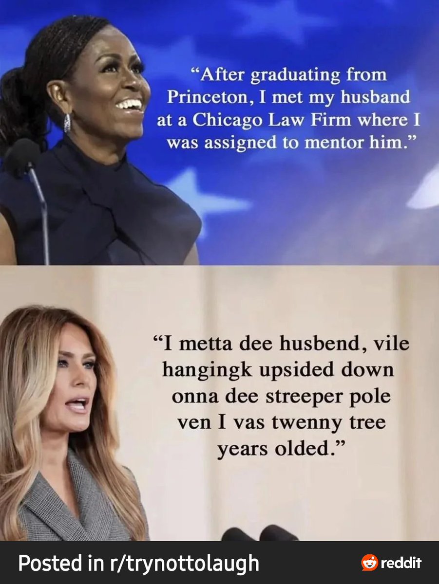 Why has Melania been here for 30+ years and still can’t speak English?