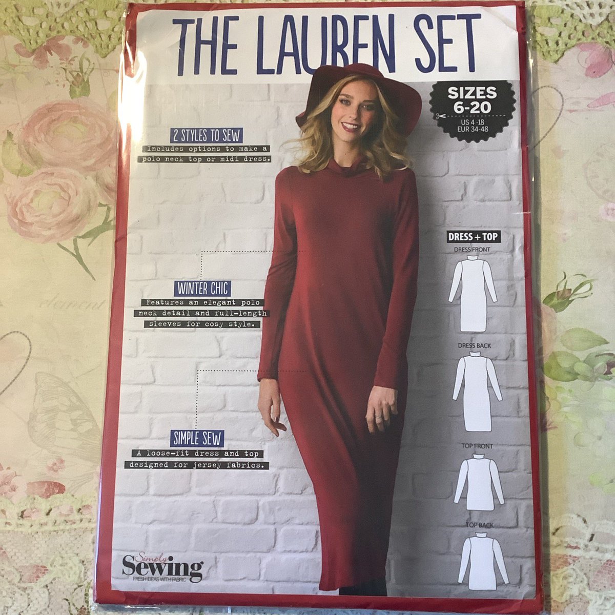 WatsonsVintage's tweet image. NEW LISTING Make a Wardrobe Staple Dress or Polo Neck Top. Check out UNCUT The Lauren Set Simply Sewing Pattern - Sizes 6-20 - 2-In-1 Top or Dress ebay.us/m/ckoBWW #eBay via @eBay_UK #SewingPattern