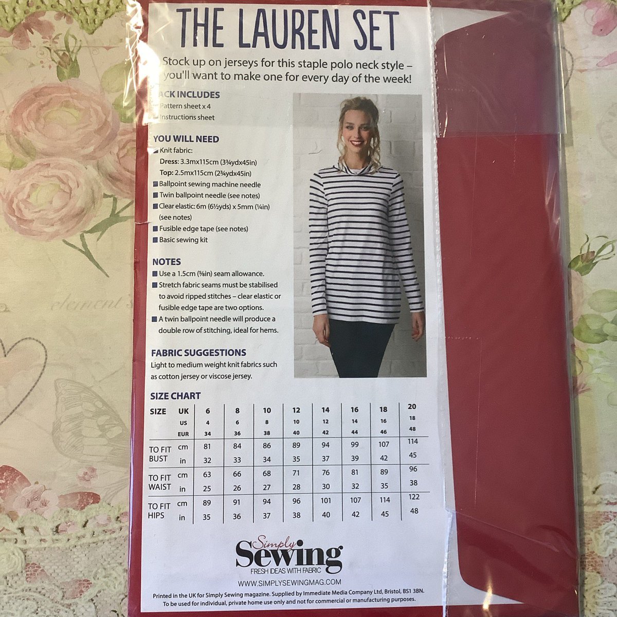 WatsonsVintage's tweet image. NEW LISTING Make a Wardrobe Staple Dress or Polo Neck Top. Check out UNCUT The Lauren Set Simply Sewing Pattern - Sizes 6-20 - 2-In-1 Top or Dress ebay.us/m/ckoBWW #eBay via @eBay_UK #SewingPattern