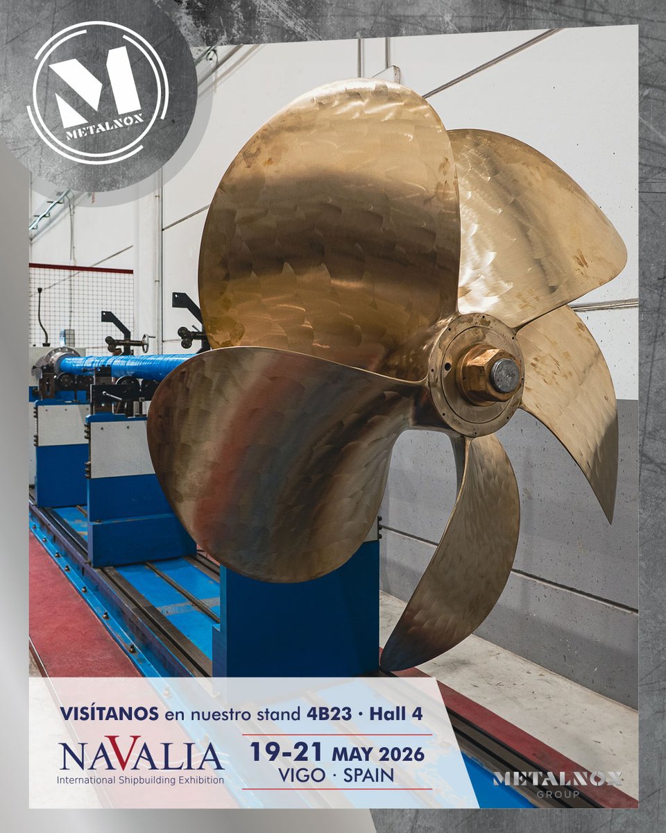 In just one month Metalnox will be heading to Vigo! From the 19th to 21st of May we will be taking part in one of the leading international trade fairs in the shipbuilding industry, Navalia, and this year we’ll have our own stand. Take the opportunity and ask us for tickets to