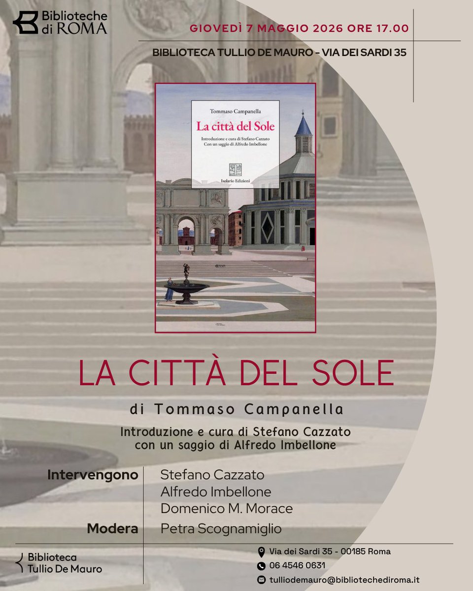 Biblioteca Tullio De Mauro tweet media