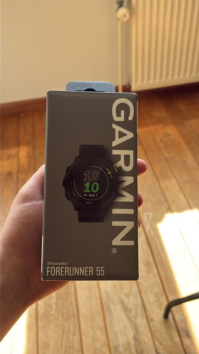 It’s here baby

Garmin Forerunner 55
