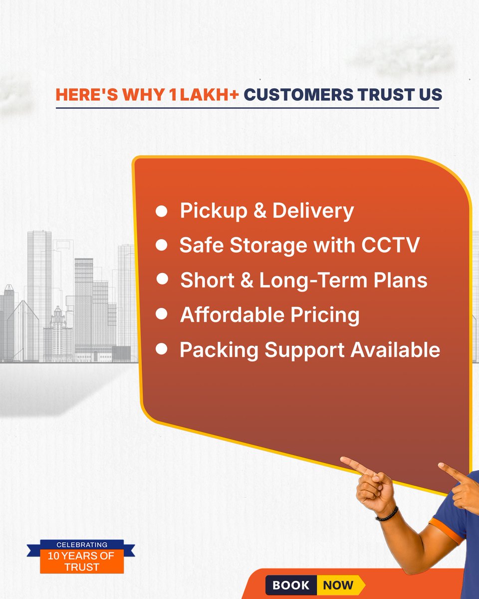 SafeStorage_In's tweet image. Struggling with a cluttered home or office inventory?
Let SafeStorage handle your storage needs — safe, easy, and affordable.

✔ Pickup &amp;amp; delivery
✔ Short &amp;amp; long-term plans
✔ Affordable pricing

👉 Book Now

@SafeStorage_In @X  #MovingMadeEasy #StorageSolutions #booknow