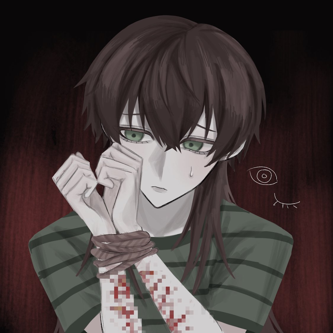 #絵描きさんと繋がりたい
#春の創作クラスタフォロー祭り
仄暗いイラストが好きです♩全反応巡回します♩