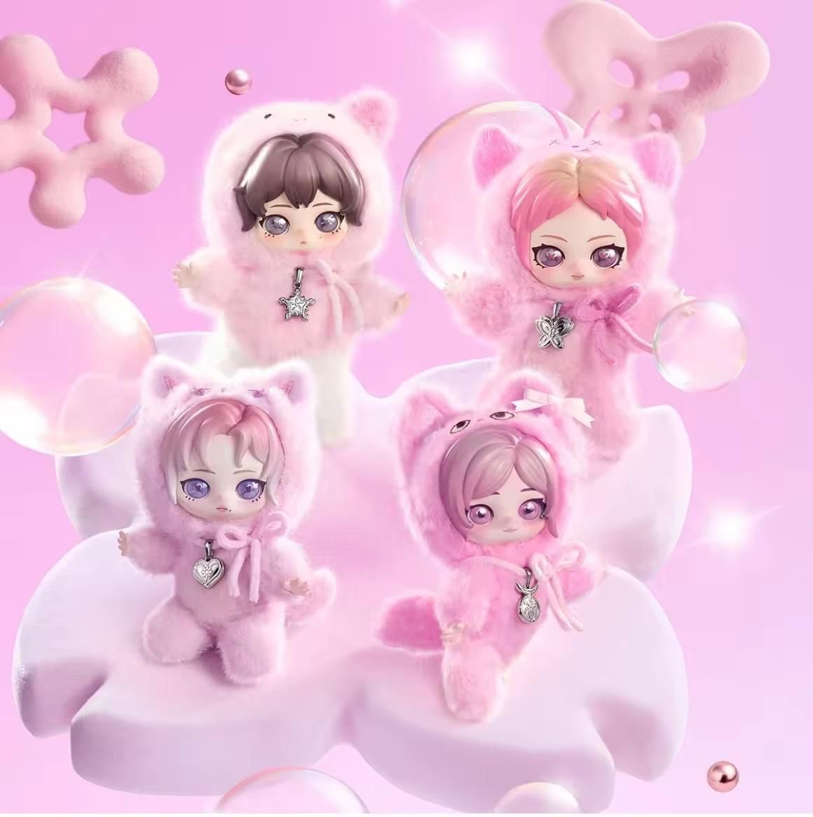 THE AESPA POPMART COLLAB THIS IS SO CUTE 😭😭😭😭 there’s 2 versions