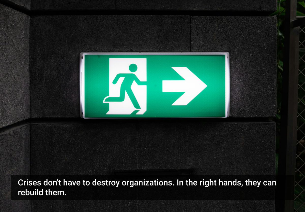uxmag's tweet image. In this excerpt from the new book Crisis Engineering, Marina Nitze lays out the five indicators that tell you when rapid, directed change is actually possible inside a large organization.

📰 Read the full excerpt: uxmag.com/articles/book-…  

#Crisis #CrisisManagement #Leadership