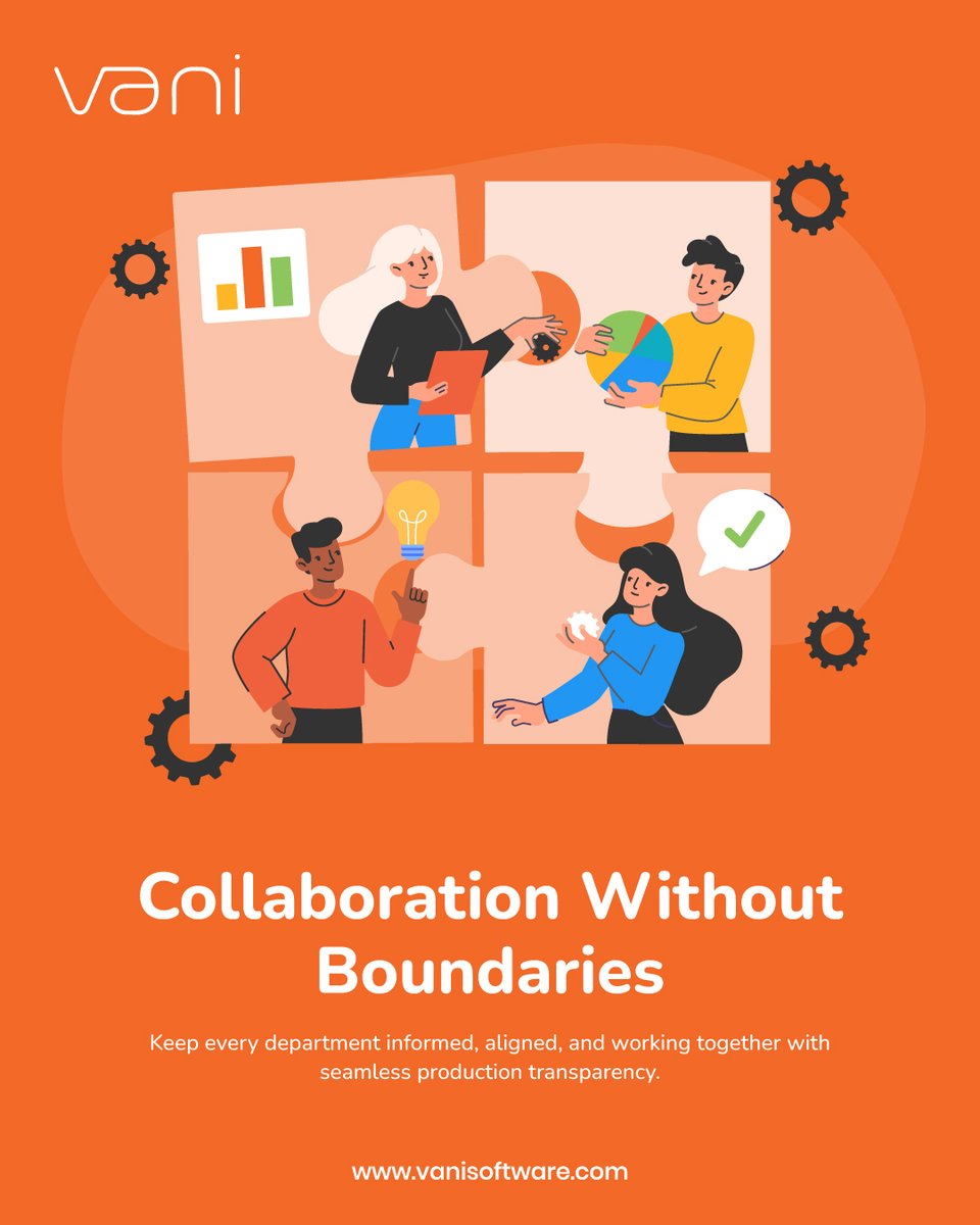 VaniSoftware's tweet photo. Empower your teams with seamless collaboration that drives clarity, efficiency, and results. From idea to execution, keep every department aligned, informed, and moving forward together. 🤝📊

#Collaboration #Teamwork #BusinessGrowth #DigitalTransformation #WorkSmart #Innovation https://t.co/Q0lPgZeV7w