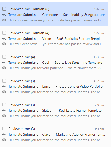 ehsanshares's tweet image. 7 @framer templates published in a day 👀