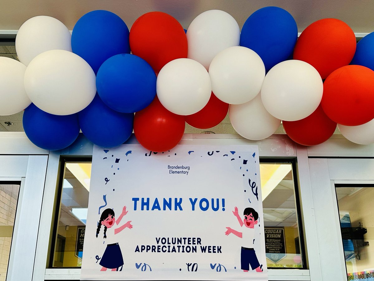 BburgCougars's tweet image. 🎉❤️👏🏽 It is Volunteer Appreciation Week and we would like to thank our wonderful &amp;amp; amazing Volunteers! They do so much for our school community!  They are the best! We appreciate all that you do! 🥰🎈👍🏽 @PFE_IISD @IrvingISD #ExcellenceInAction