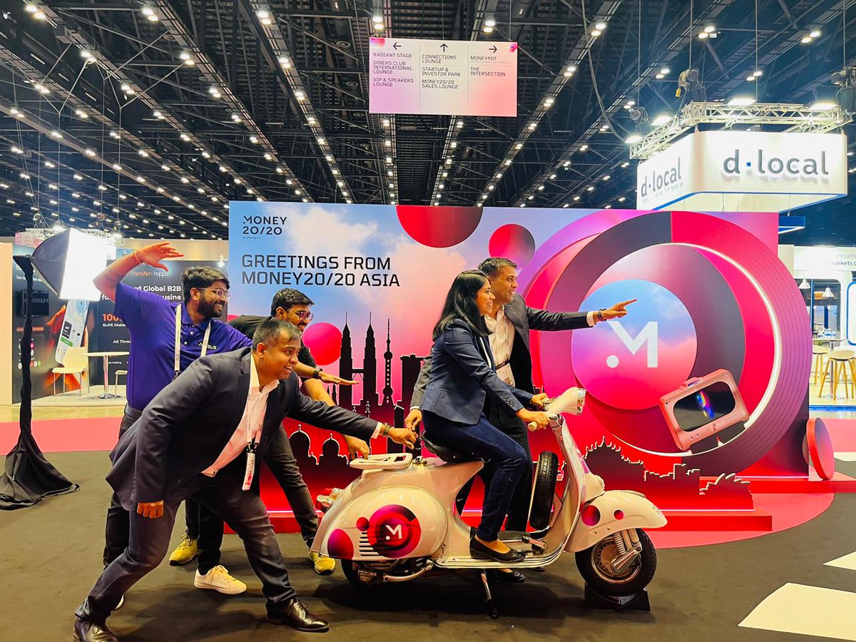 ACCELQ's tweet photo. Bangkok, it's been a ride 🛵
Three days at Money20/20 Asia 2026 went by faster than we expected and the conversations made every hour count.
Thank you to everyone who stopped by Booth #2015, and joined us at the Agentic Automation Lounge.
#Money2020Asia #ACCELQ #Fintech https://t.co/YyOvKvt3yk