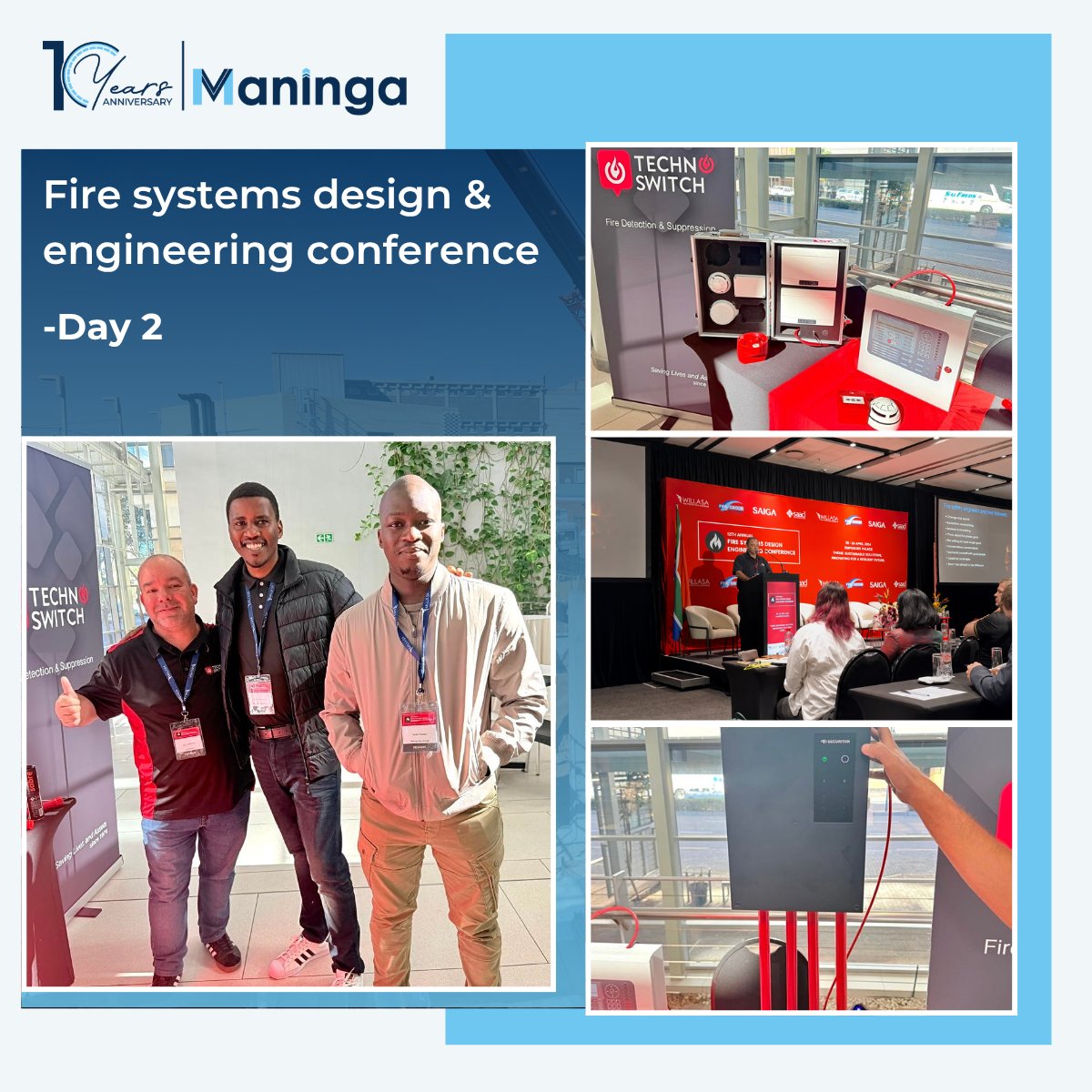 ManingaE's tweet photo. Day 1 successfully completed at the Fire Systems Design &amp; Engineering Conference. ✅ 

Day 2 now in full swing!

Continuing the conversation on evolving safety standards and shaping the future of safety design.

#Engineering#FireSafety#MechanicalEnginnering#ElectricEngineering https://t.co/gn9lIcLHCK