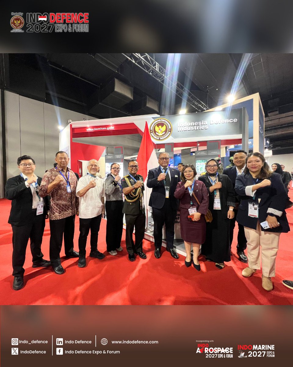 IndoDefence's tweet photo. The Indo Defence Business Trip continues to strengthen global engagement and unlock new collaboration opportunities across the defence industry 🌏 https://t.co/y91ihGjK27