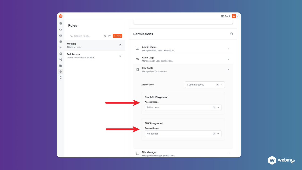 Webiny Enterprise CMS+ ⚡️ tweet media