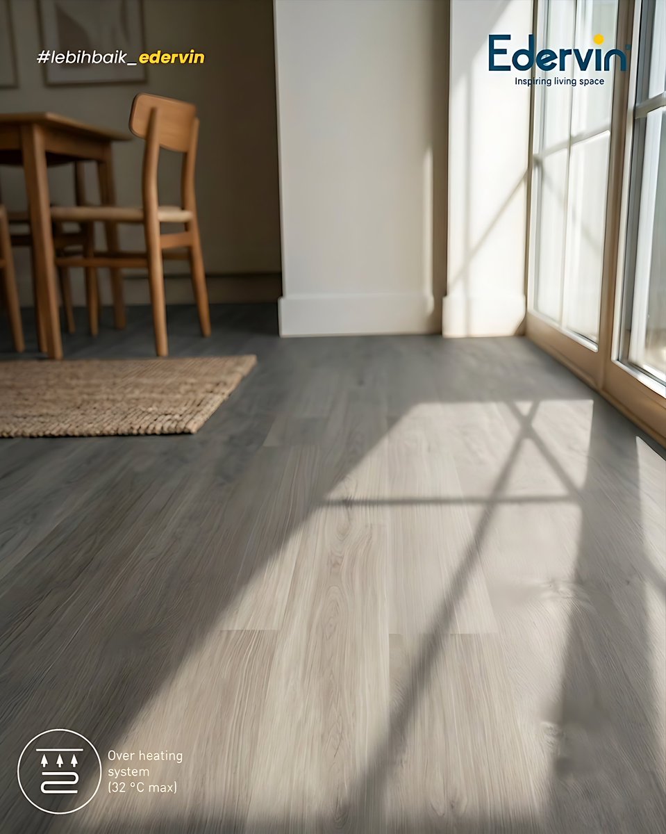 EdervinOfficial's tweet image. Kadang yang bikin ruangan kerasa nyaman itu simpel… lantainya enak dilihat 👀 SPC Edervin bantu kasih look yang natural &amp;amp; nggak ribet.
Menurut kamu, lantai sepenting itu nggak sih? 👇

#fyp #interiordesign #homedecor #spcflooring #lebihbaik_edervin