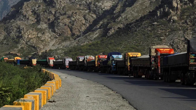 Pakistan opens new regional trade route bypassing Afghanistan via China.