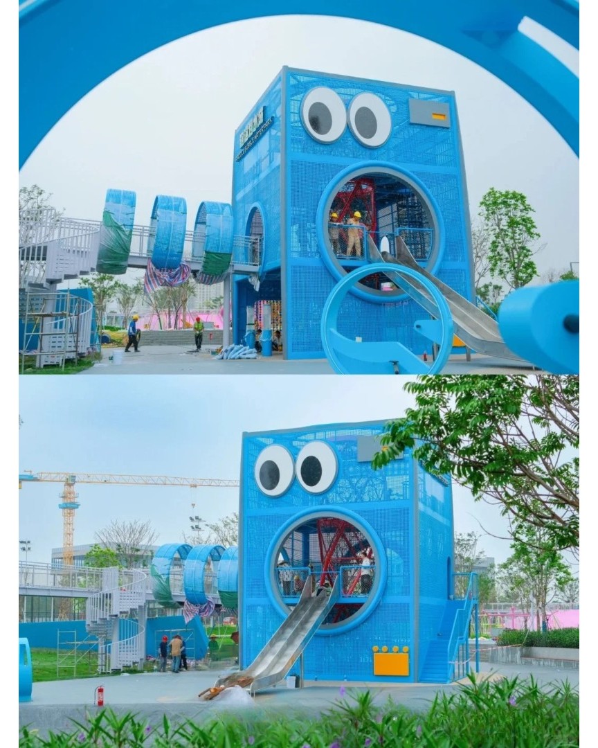 jiangxin_art's tweet image. Cute cartoon character themed kids slide playsets, vivid colors, safe sturdy build. Spark children’s imagination, bring fun adventures to outdoor playground spaces.
#CartoonPlayground #KidsSlide #OutdoorPlay #ChildrenFun #PlayEquipment