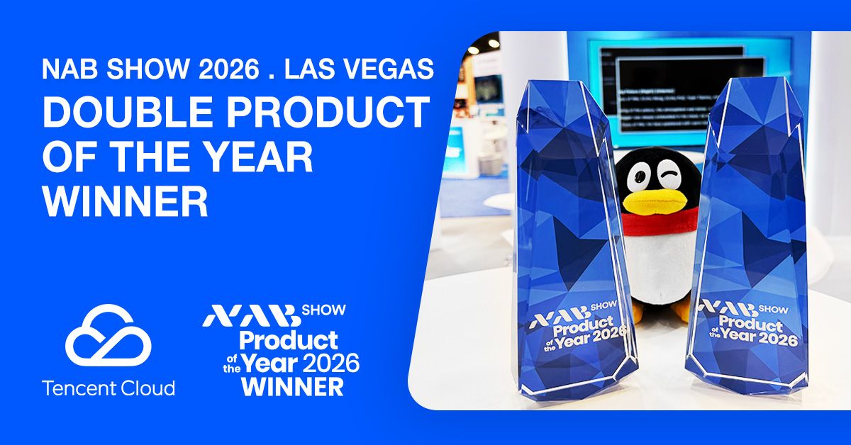 🏆 Exciting news from #TencentCloud at #NABShow!
We’re proud to share that two Tencent Cloud innovations have won the Product of the Year Award at NAB Show:
✨ Smart Erase
✨ Diffusion Transformer (DiT) for Video Quality Enhancement and Super-Resolution