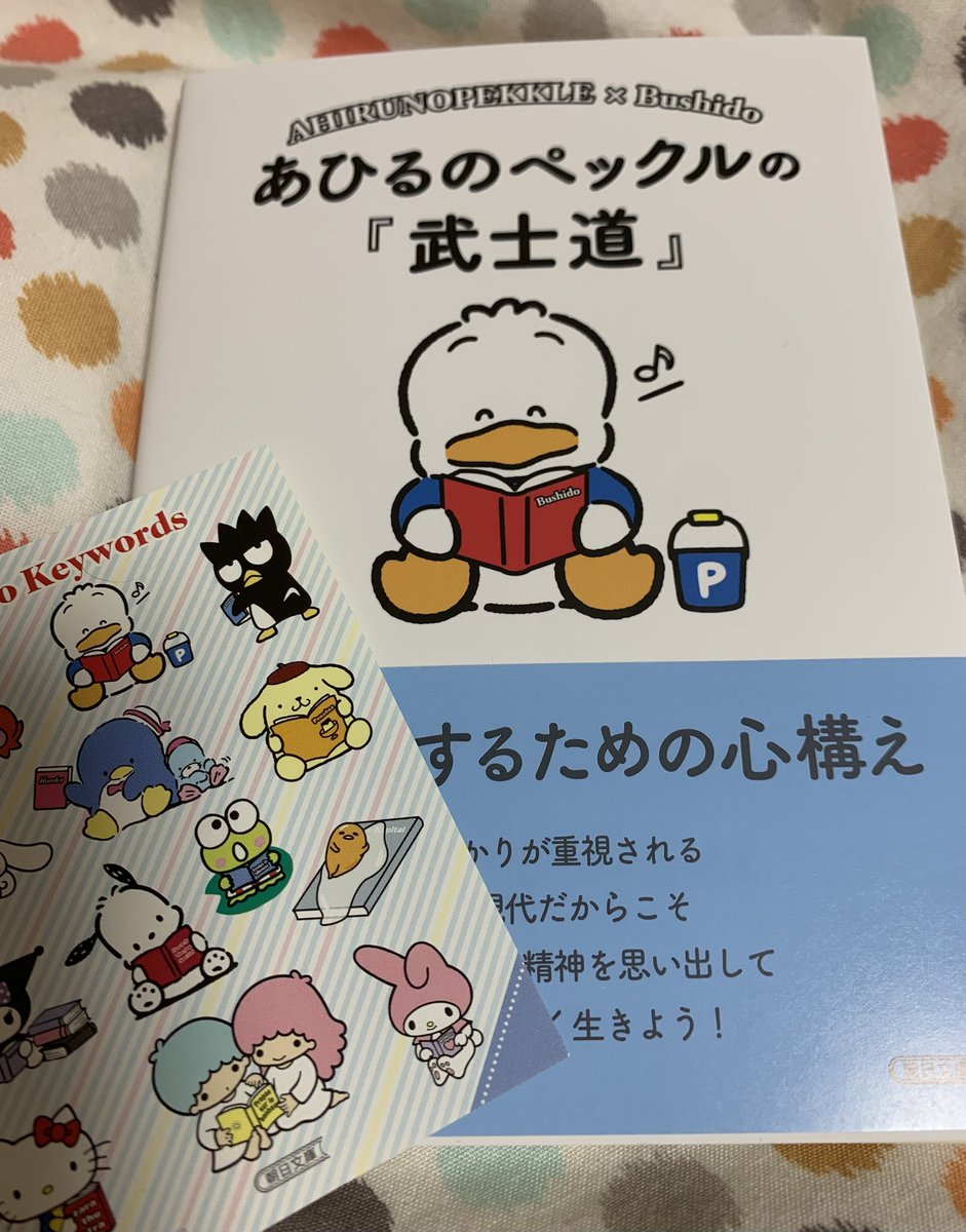 kikimaruomaru's tweet photo. つよくなった気がする

 #あひるのペックル
 #武士道
 #朝日文庫 https://t.co/oNmER3EBz4